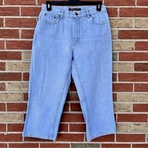 Vintage bill blass Perfect Fit Blue Mom Crops/Capri Pants 👖
